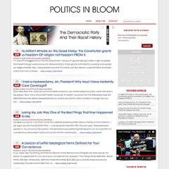 POLITICS IN BLOOM